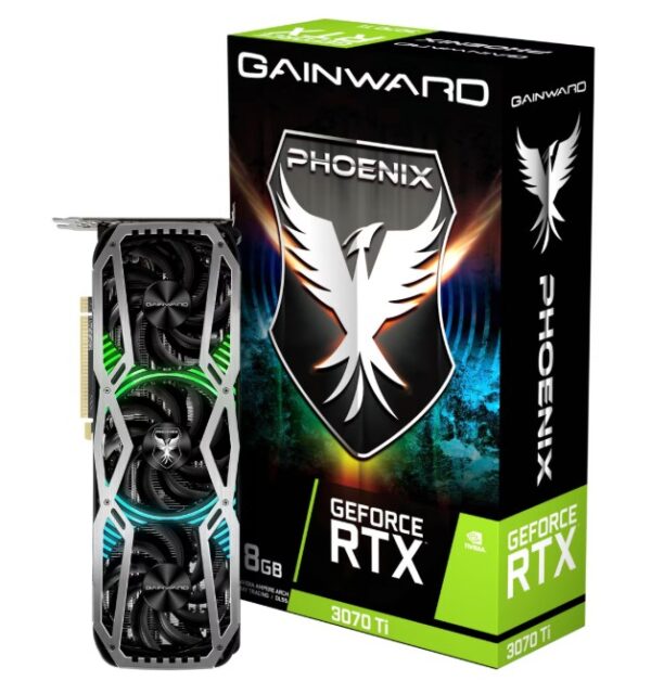 Placa video GeForce® RTX™ 3070 Ti  LHR, 8GB GDDR6X, 256-bit